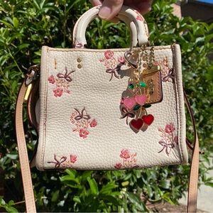 Coach Rogue 17 with Floral Print